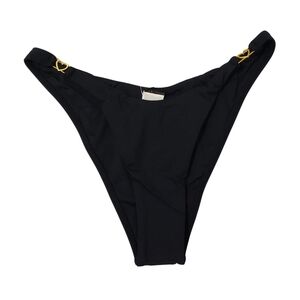 L*Space Swim Ziggy Bitsy Bottoms Women Small Black Beach Vacation NWT $92 🔥